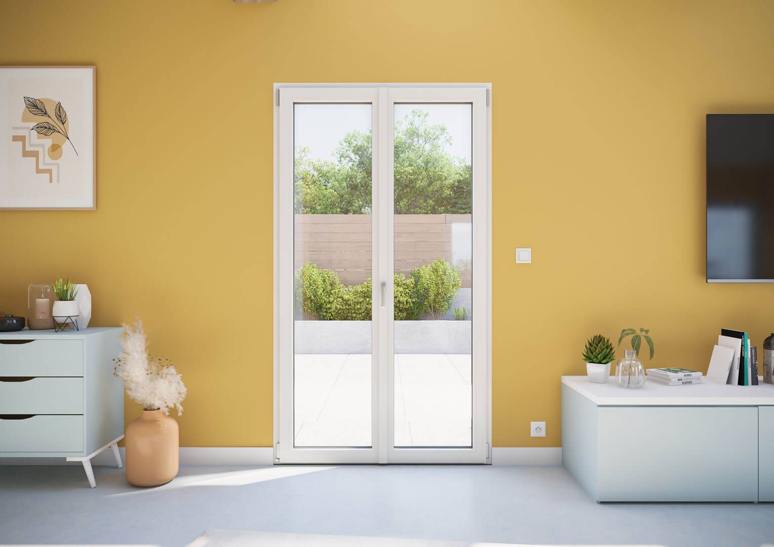 Prix Porte Fenêtre Pvc Double Vitrage Avec Pose Porte-fenêtre PVC sur mesure - Porte Fenêtre Double ou triple vitrage