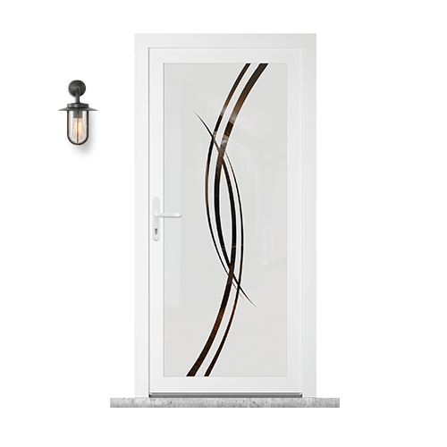 Porte D Entree Pvc Vitree Tryba Prix