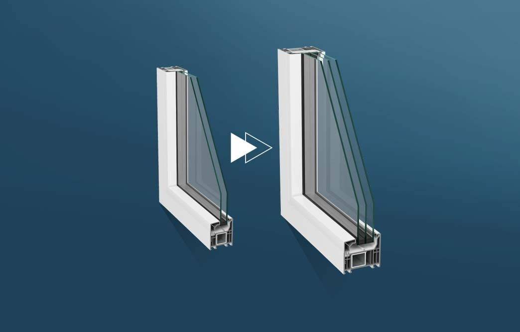 Amélioration de l'isolation avec des fenêtres double et triple vitrage efficaces