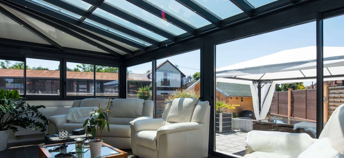 Extension du salon Veranda